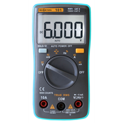 RICHMETERS Multimetro digitale LCD a vero valore efficace senza batteria,RM11 - RM11 precio