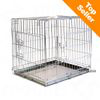Gabbia da interno per cani Double Door - L 118 x P 78 x H 84 cm en oferta
