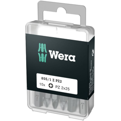 Wera 855/1 Z DIY Inserti Pozidriv, PZ 1 x 25 mm (10 Bits pro Box) - 05072403001 características