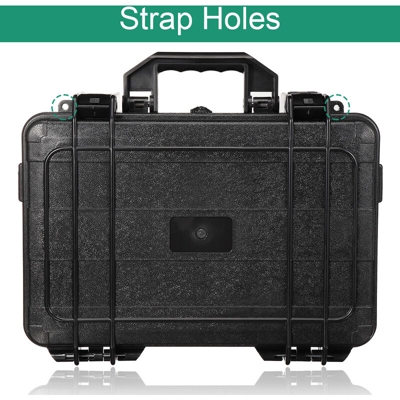 Drillpro - Attrezzatura protettiva rigida per custodia da trasporto per fotocamera impermeabile (21x17x10CM)