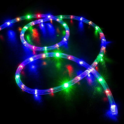 Eco-xmas - Tubo luminoso luci Natale esterno led energia solare | Multicolore 3 precio