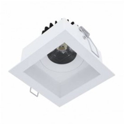 Faro Quadrato a Incasso LED 10W con Converter Bianco SNC MHALLSQLE - Lampo características