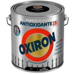 Smalto antiossidante Oxiron all'acqua Smooth Glossy | 2.5 L - Negro - Negro - Titan características