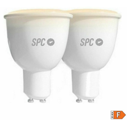 Lampadina Intelligente AURA450 RGB GU10 WiFi 5,5W - SPC en oferta