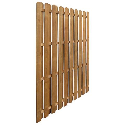 Pannello Di Recinzione Impregnato Hit & Miss 170x170 Cm Pino