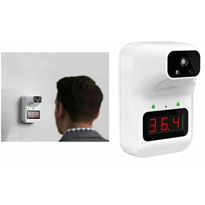 B&s - Termometro digitale mini ad infrarossi automatico parete termoscanner