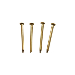 BLISTER 50gr CHIODI TESTA BOMBATA 1,0X10mm IN FERRO OTTONATO - Oreca características