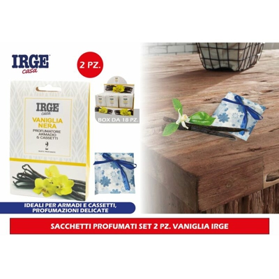 Sacchetti Profumati Set 3 Pz. Vaniglia Irge