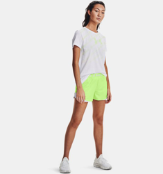 Short UA Play Up 3.0 da donna en oferta