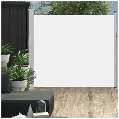 Tenda Laterale Retrattile Per Patio 170x300 Cm Crema