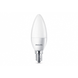 Philips LEDOL40SMCW Lampadina LED Oliva, Plastica, 5.5W Equivalenti a 40W, E14, Bianco [Classe di efficienza energetica A+] características