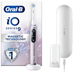 Oral-b Io -9- Spazzolino Elettrico Ricaricabile Con Ricarica Travel Case Progettato Da Braun - Quarzo Rosa características