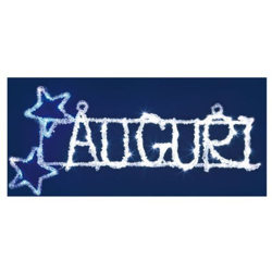 Auguri Effetto Ghiacciato 86 Led Bianco e Blu características