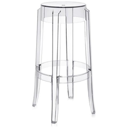 Sgabello Moderno X2 Alto Cucina Soggiorno Trasparente Policarbonato características