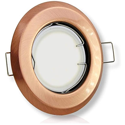 Faretto Incasso 12V Senza Lampada Bronzo - LAMPO SNC F20LVBRSL
