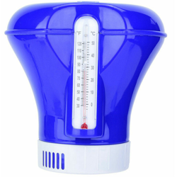 Piscina blu con un termometro 8 pollici, dosaggio automatico piu pulito precio