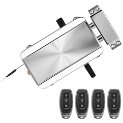 La serratura antifurto invisibile Bluetooth Smart viene fornita con batteria abbinata Versione Bluetooth argento,con 4 telecomandi - con 4 telecomandi características