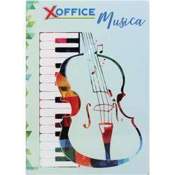 Maxiquaderno Pentagrammato Musica 100 Gr 16 Fg precio