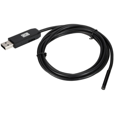 Endoscopio per telefono cellulare Android OWSOO 6 luci, 3 pixel, obiettivo 7 mm, fotocamera esterna USB,Cavo di 3 metri - Cavo di 3 metri