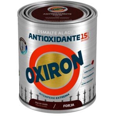 Oxiron smalto antiossidante acqua Forge | 750 mL - 214 Marrone ruggine - 214 Marrone ruggine - Titan