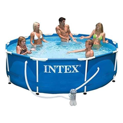 Piscina con Telaio 28202 Linea Frame con Pompa Filtro Dimensioni 305x76 cm Capacità 4485 Litri en oferta
