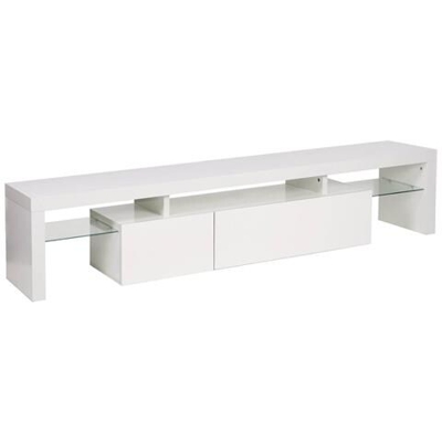 Tv Led Stand ''''tina'''' Laccato - Bianco