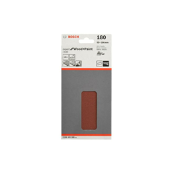 Bosch Professional 2608605308 Bosch 2 608 605 308 Carta Abrasiva Forata, Grana 180, Blu en oferta