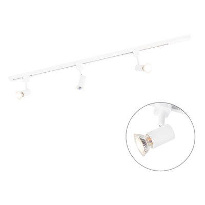 QAZQA jeany sl - Moderno - Alluminio,Acciaio - Bianco - Oblungo Max. 3 x Watt