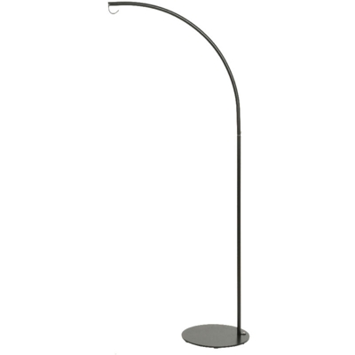 Supporto in Ferro Per Luci Diametro 40 cm Per Altezza 180 cm Colore Nero