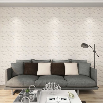 Pannelli a Parete 3D 24 pz 0,5x0,5 m 6 m2 - Bianco - Youthup