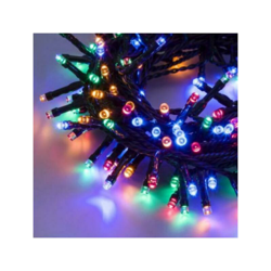 500 LED MULTI COLOR CON CAVO SCURO 25M CON TIMER 14320524 - Giocoplast en oferta