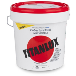 Copertura in Plastica Bianca lux Piena Copertura | 4 L - Titan características