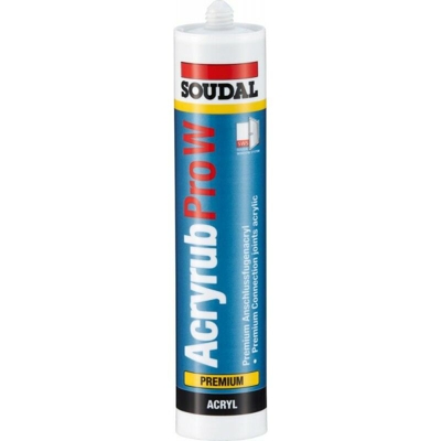 Acrilico Pro-W Premium- Acryl 310Ml Marrone - Soudal