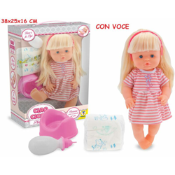 Bambola Plin Plin Con Voce Ciao Ciccio características