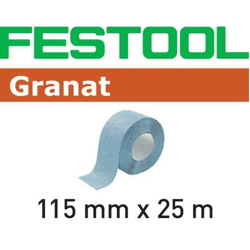 Festool Verbrauchsmaterial 3 - Festool Rotolo abrasivo 115x25m P220 GR Granat - 201110 precio