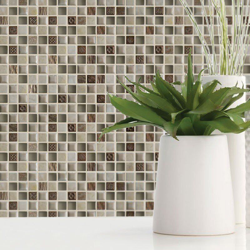 Foglio di mosaico in marmo Zecchino Spazio 30 x 30 cm precio