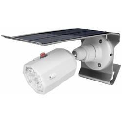 Lampada da parete solare, monitoraggio di simulazione, sensore a infrarossi del corpo umano, proiettore, fotocamera falsa, lampada da giardino en oferta
