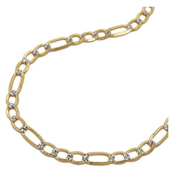 Braccialetto 510003 - Figaro Chain 14ct Gold 19cm precio