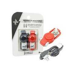 Zim&mann - Morsetti batteria c/protezione 2pz en oferta