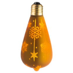 Ecolicht 30050130001 0.5W lampadina a LED E27 ST64 360 - Decorative Atmosphere 'NEVE' Dor características