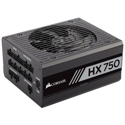 Alimentatore 750 Watt Serie HX Modulare ATX Certificazione 80 Plus Platinum