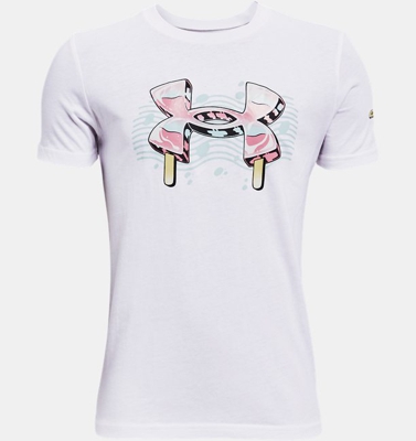 Maglia a manica corta UA SP Popsicle da ragazzo