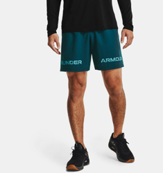 Short UA Woven Graphic Wordmark da uomo características