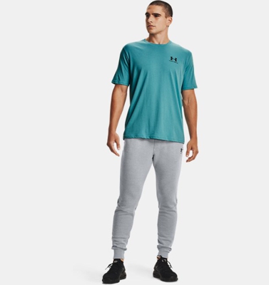 T-shirt a manica corta UA Sportstyle Left Chest da uomo