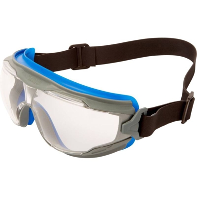 3M Goggle Gear 500 GG501NSGAF-BLU Occhiali a mascherina antiappannante Blu, Grigio DIN EN 166