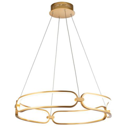 Lampada A Sospensione A Led Integrata In Oro en oferta