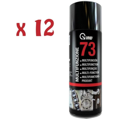 12 Bombolette Spray Multifunzione Tutto In Uno 400Ml Sbloccante Vmd 73