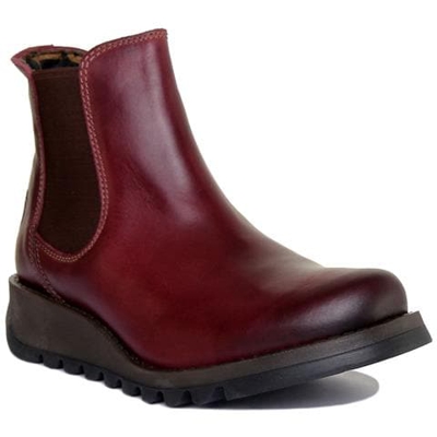 Salv Slip On Chelsea Stivaletti In Viola Per Le Donne