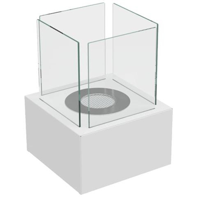 Free-standing Biocamino Tango 2 Bianco Con Certificato Tüv