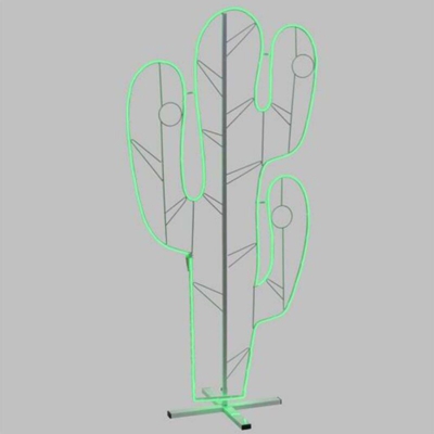 Cactus Verde Neon 672 Led H 165 cm - Lotti Importex